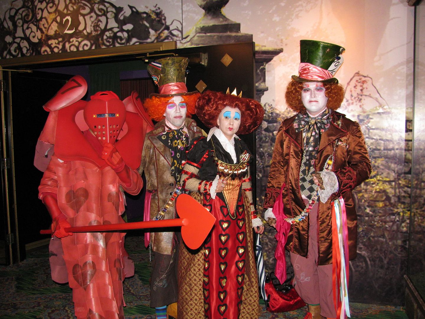 Alice in Wonderland's Red knight aka Queen's card soldier